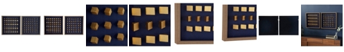 Venus Williams Geometric Woodblocks in Shadowbox, Set of 2